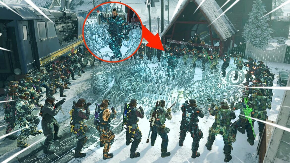 THEY WERE ALL TRYING TO TRAP ME WITH (RAZOR WIRE) SO I COULDN'T GET THEM! HIDE N SEEK ON BLACK OPS 4