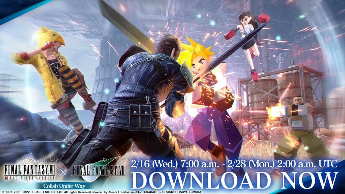 FINAL FANTASY VII THE FIRST SOLDIER | FFVII 25th Anniversary Collaboration