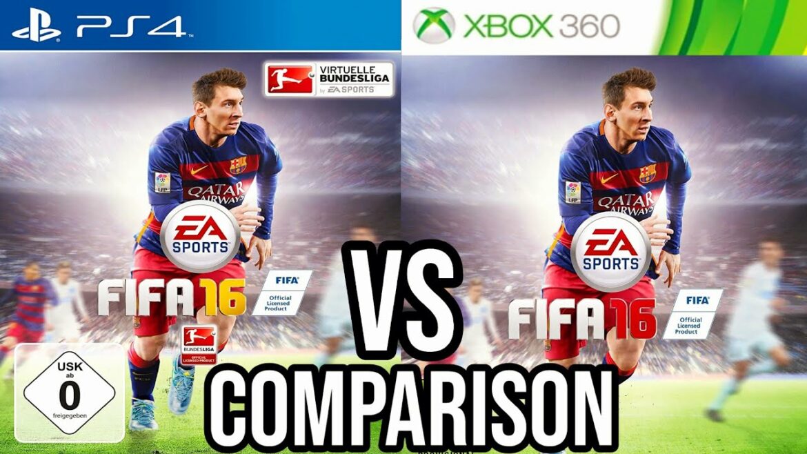 FIFA 16 PS4 Vs Xbox 360