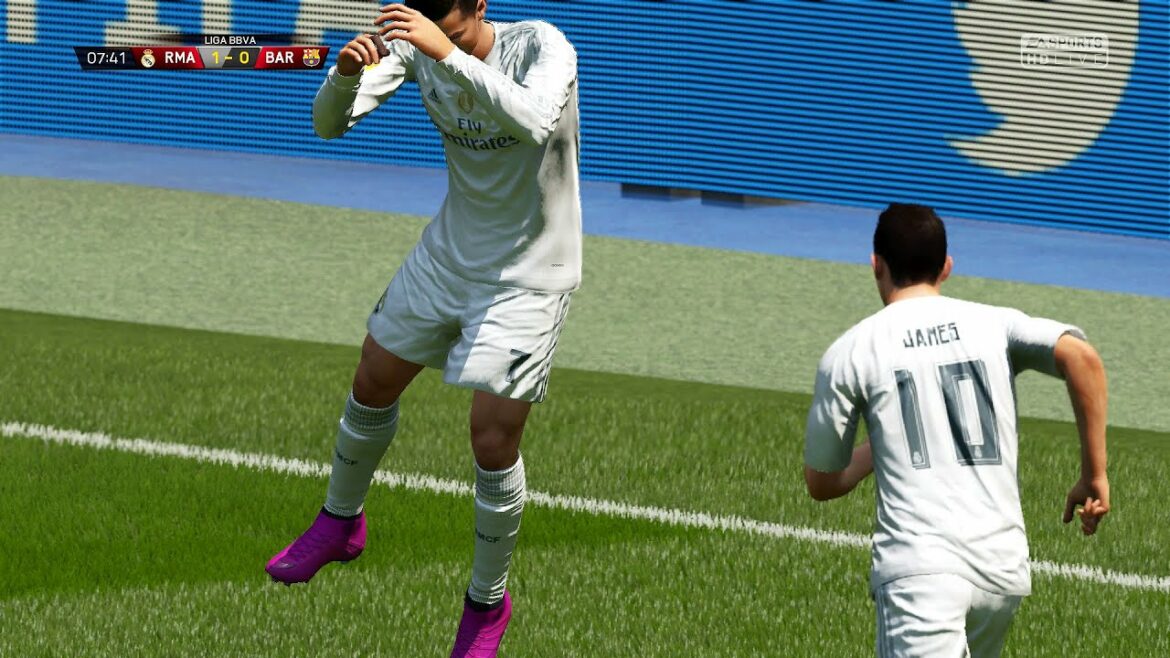 How Ronaldo's SIUU looked like 6 Years Ago (FIFA 16)
