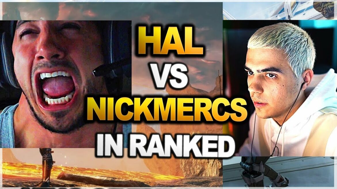 TSM Imperialhal team vs NICKMERCS team in ranked | PERSPECTIVE  ( apex legends )