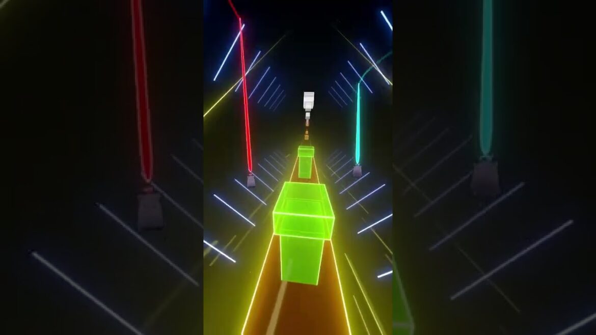 DADADADADA, but it's Super Mario Bros in BEAT SABER #shorts