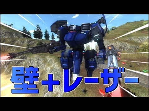 地球防衛軍5 城壁とニクスセイバーの組み合わせが強い!