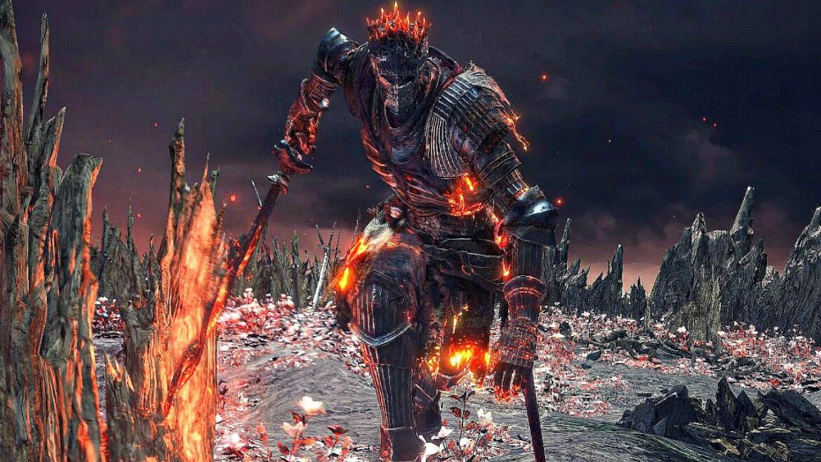 Dark Souls 3 – Soul of Cinder Final Boss Fight & Ending (4K 60FPS)