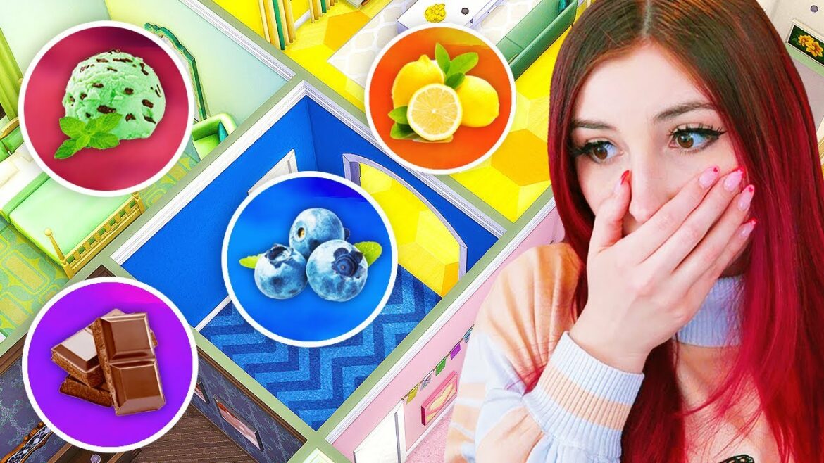 The Sims 4 but Every Room is a Different Flavor