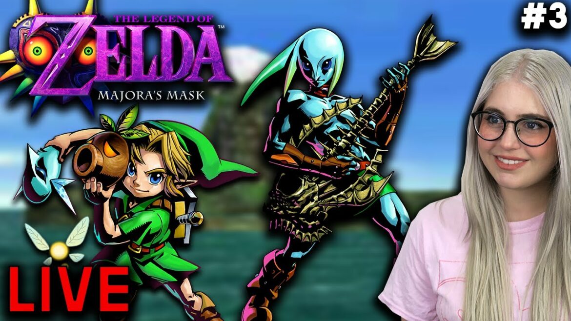 ゼルダの伝説ムジュラのマスクを初めてプレイする|グレートベイテンプル|ニンテンドースイッチ