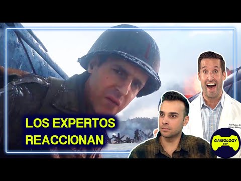 Médico & Fuerzas Especiales REACCIONAN a Omaha Beach de Call of Duty WWII | Los Expertos Reaccionan