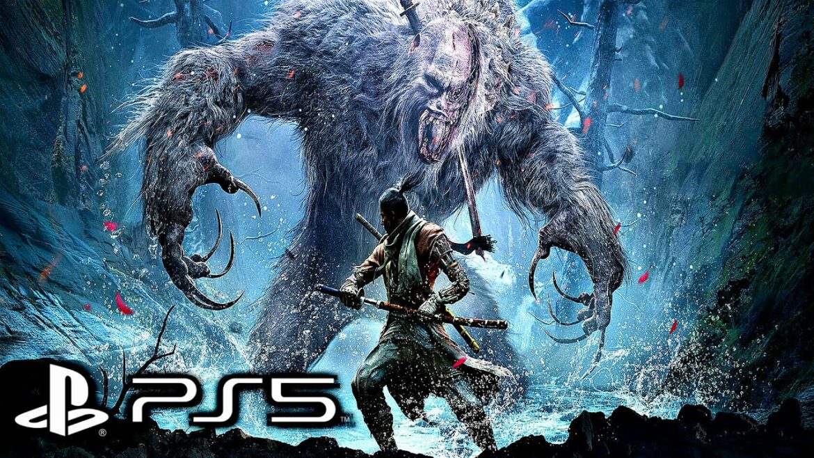 Sekiro Shadows Die Twice PS5 – Guardian Ape Boss Fight (4K 60FPS)