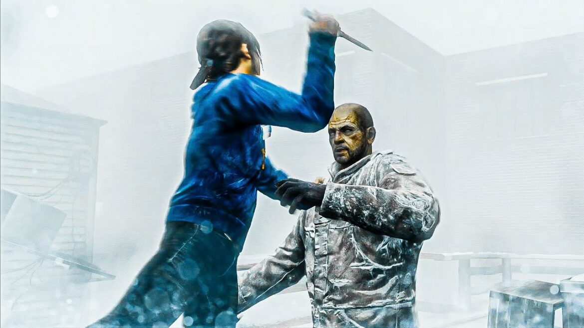 The Last of Us PS5 – Stealth Aggressive Gameplay | Little Baby Ellie n Daddy | (Grounded) 60FPS / 4K