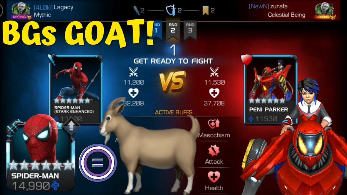 Stark Spider-Man Is REALLY GOOD For BattleGrounds! GOAT! Penni Parker! – Marvel Contest of Champions