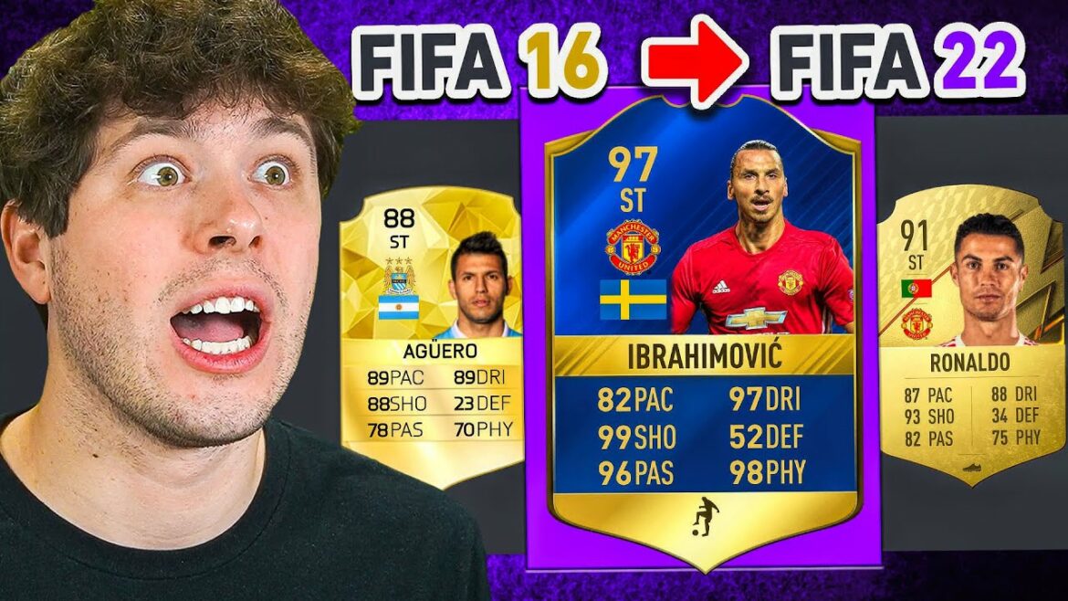 I Built a Premier League FUT Draft in EVERY FIFA…