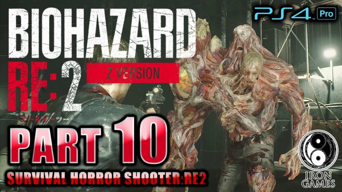 #10【BIOHAZARD RE:2 Zver】ボス「G第二形態」戦!灼熱の火炎放射器入手【バイオハザードRE:2】