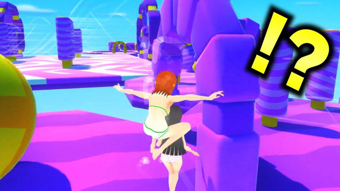 女の子版の『 Fall Guys 』がヤバすぎるwww【バカゲー】