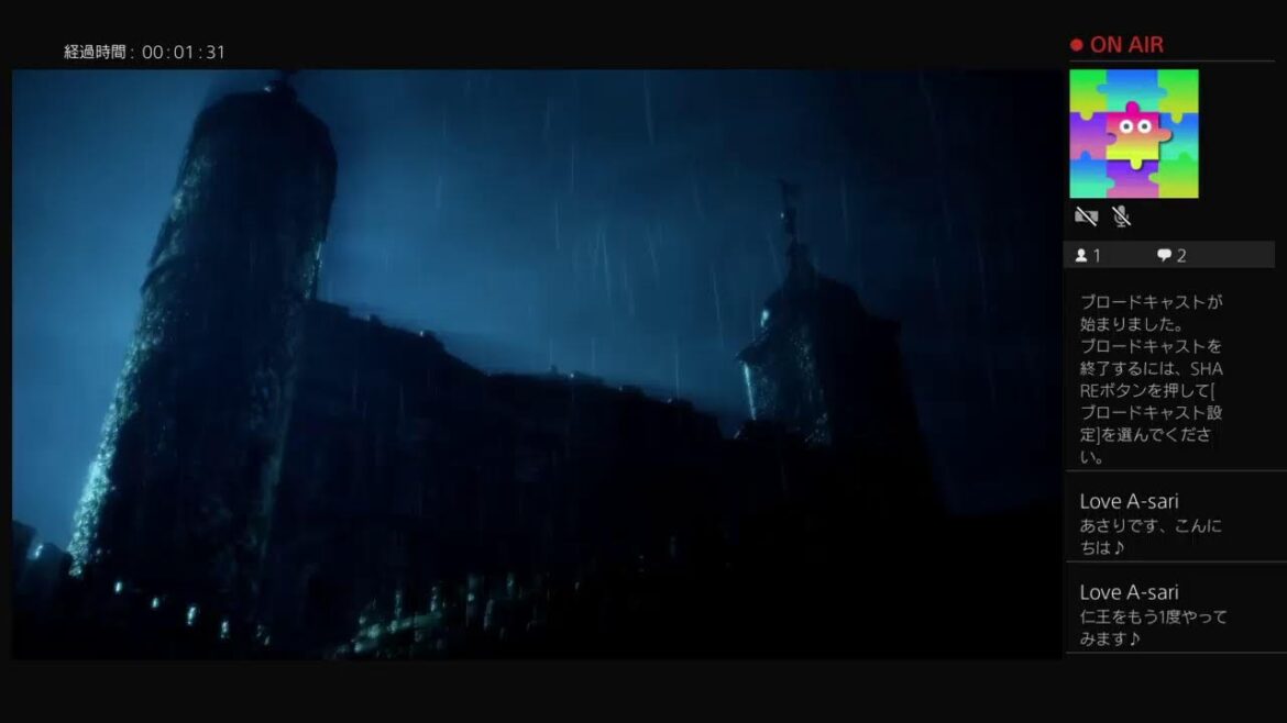 仁王♪  今更、もう一度やってみる♪