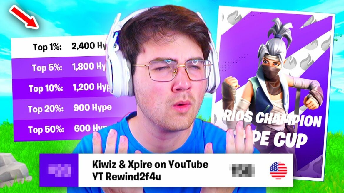 I played a Tournament for ARENA POINTS… (Fortnite Competitive FULL Tournament)