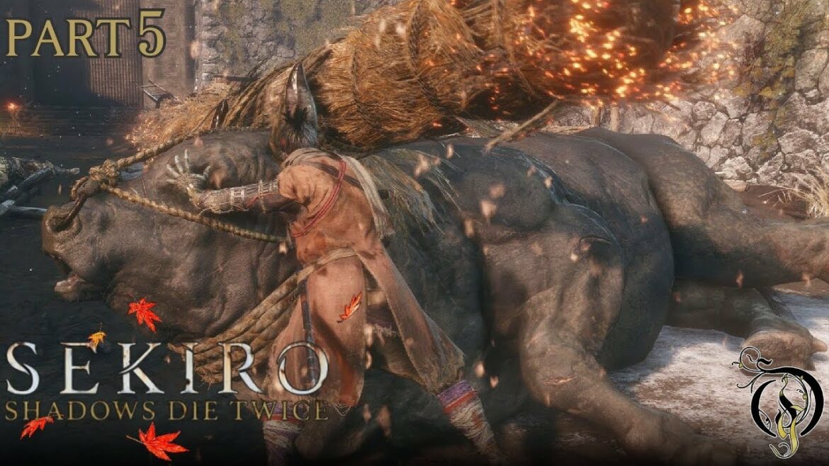 SEKIRO SHADOWS DIE TWICE/隻狼 – #5 平田屋敷② BOSS 重蔵~大手門 中ボス・火牛(NO DAMAGE)