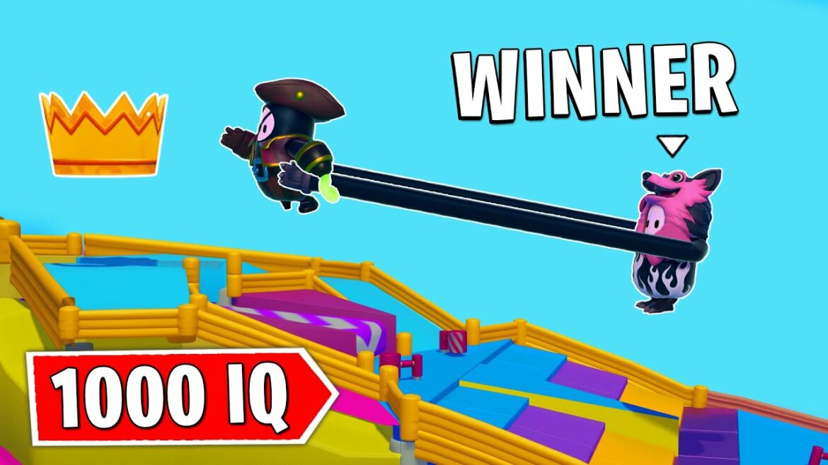 SUPER INTENSE FALL MOUNTAIN WIN!! ππ – Fall Guys WTF Moments #554 (Season 6)