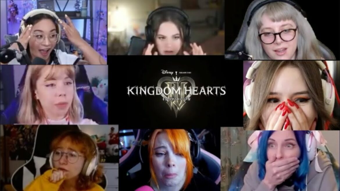 Kingdom hearts 20th trailer girl's Reaction(キングダムハーツ 20周年トレーラー ガールズ 海外の反応) キングダムハーツ4 Kingdom hearts4