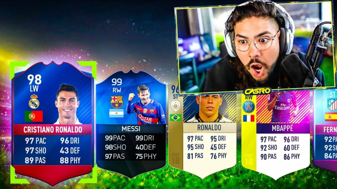 I went back on FIFA 17 to open packs and RETRO FUT DRAFT!