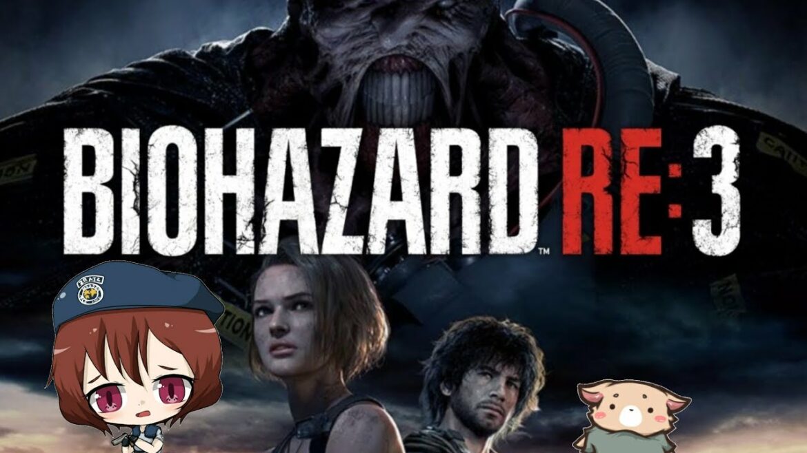 あたふたジルと不器用ネメシス『BIOHAZARD RE:3』#1【女性実況】【ホラー】