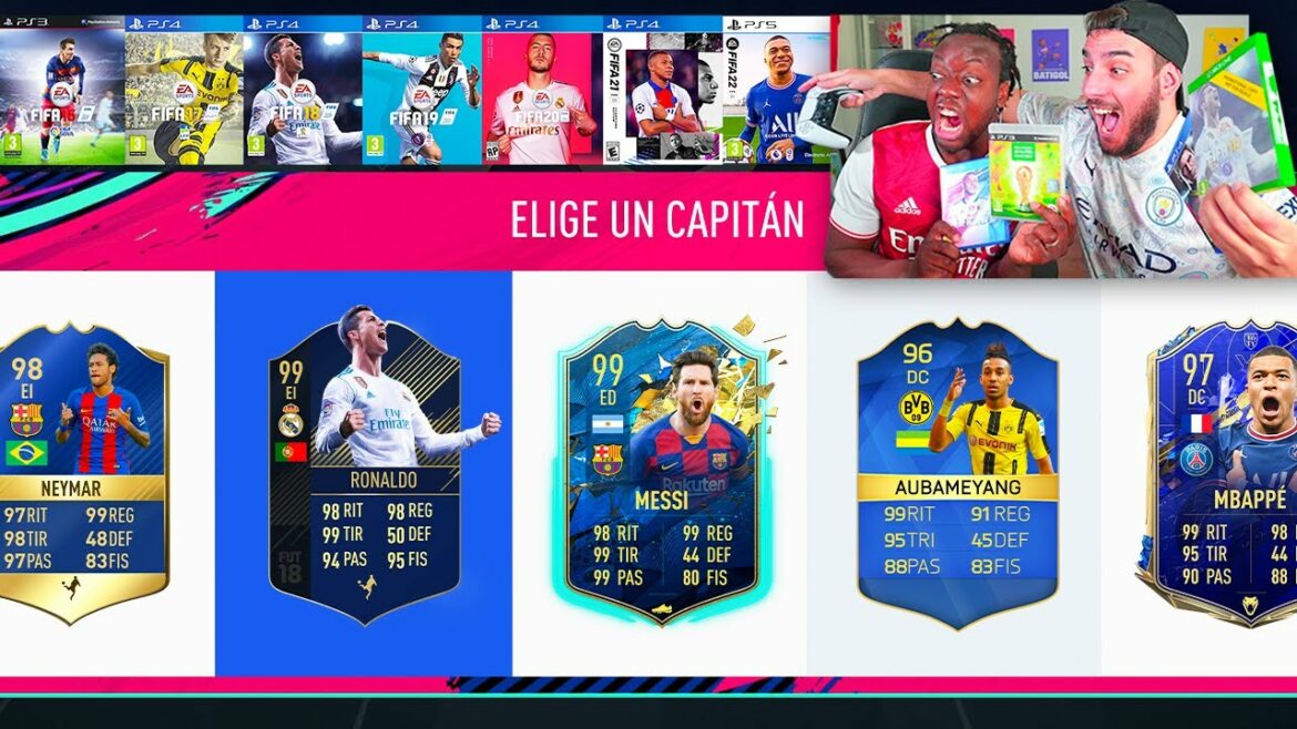 FUT DRAFT EN CADA FIFA  (DESDE EL FIFA 16 al FIFA 22)
