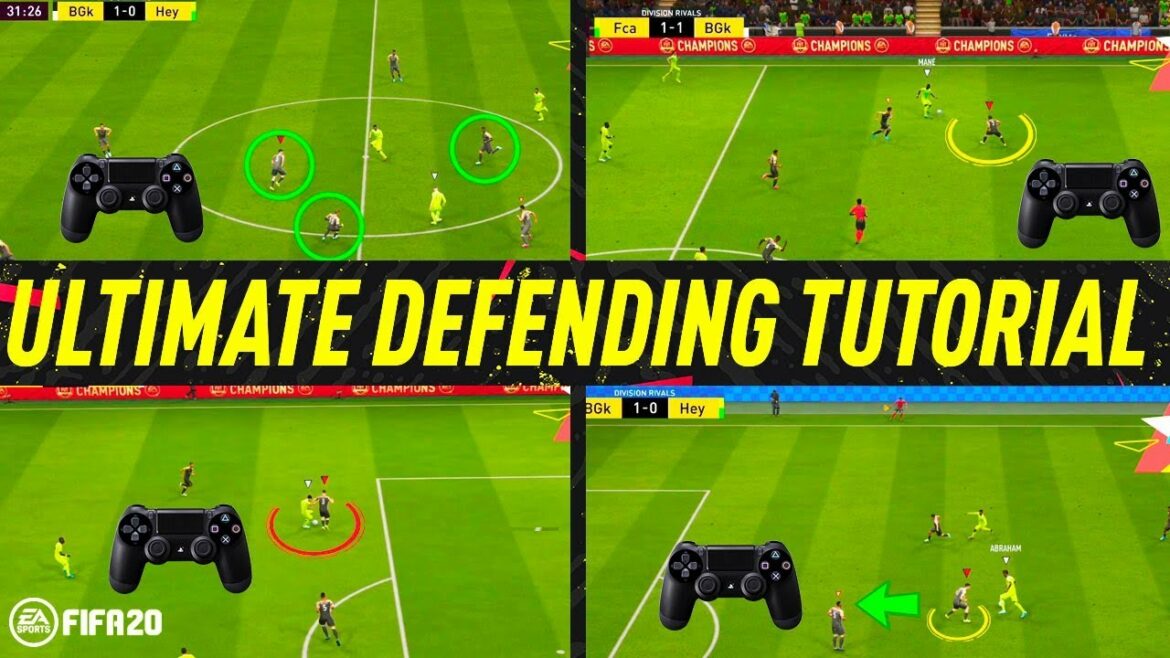 FIFA 20 ULTIMATE DEFENDING TUTORIAL – HOW TO DEFEND – BEST WAY TO JOCKEY, TACKLE & APPLY PRESSURE!
