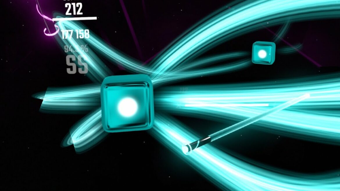 just a normal beat saber level