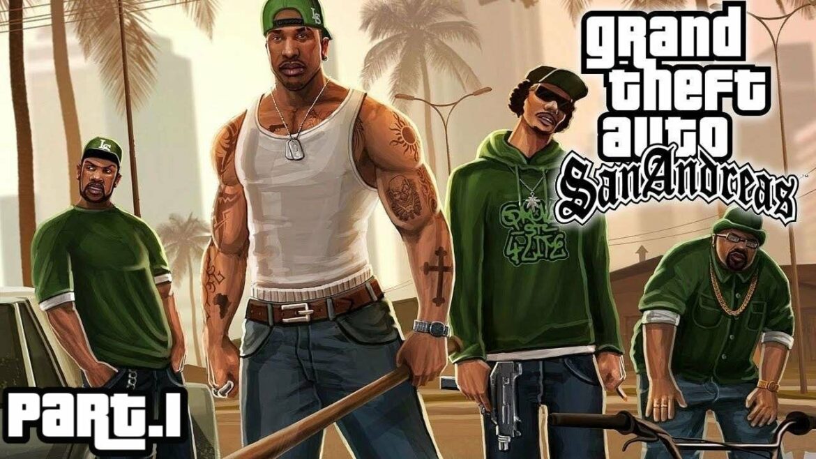 Nintendo Switch版 GTA:SA グランド・セフト・オート・サンアンドレアス 決定版 トリロジー グラセフSA【好き勝手しながらストーリー 達成率100%達成‼】【実況】Part.1