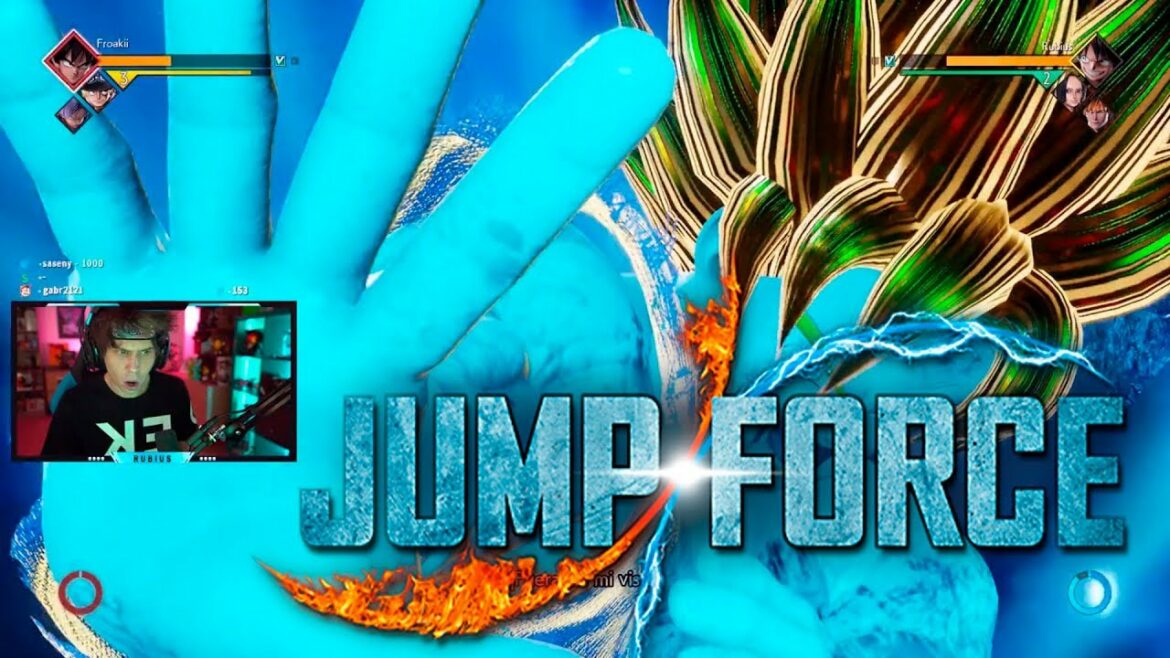 RUBIUS juega a JUMP FORCE || (🔴DIRECTO TWITCH) || ✔️COMPLETO (HD)✔️