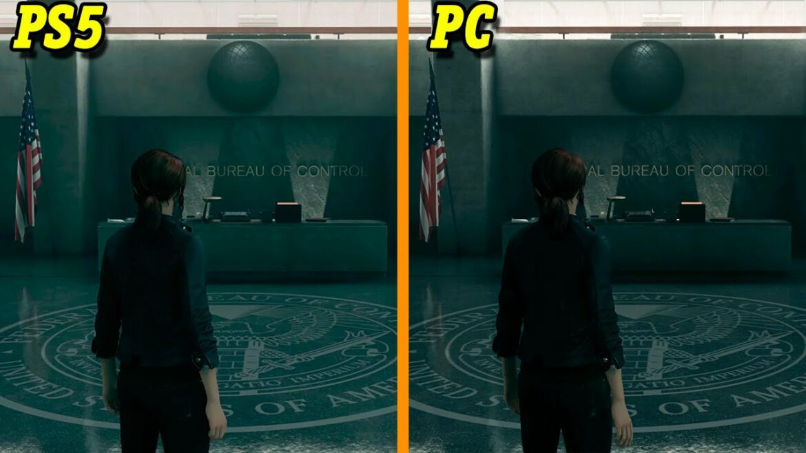 Control Ultimate Edition | PS5 vs PC | 4K RTX Graphics Comparison
