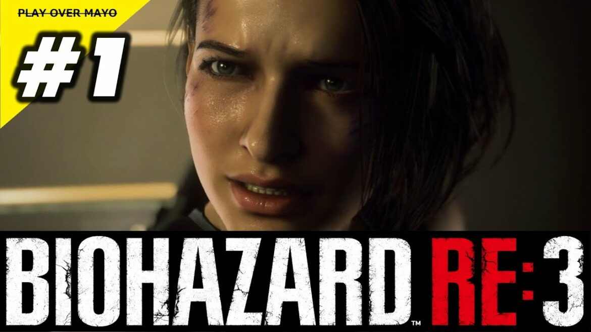 #1  今更ながら【バイオハザードRE3】RESIDENT EVIL3 steam版 #playovermayo