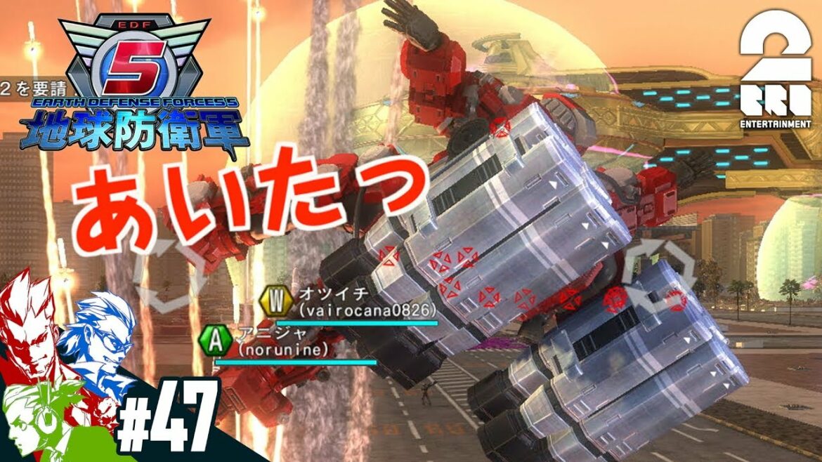 #47【TPS】弟者,兄者,おついちの「地球防衛軍5」【2BRO.】