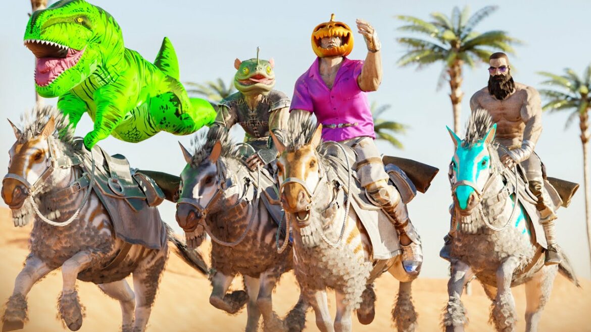 ARK'S HORSE SHOWDOWN | ARK SURVIVAL EVOLVED