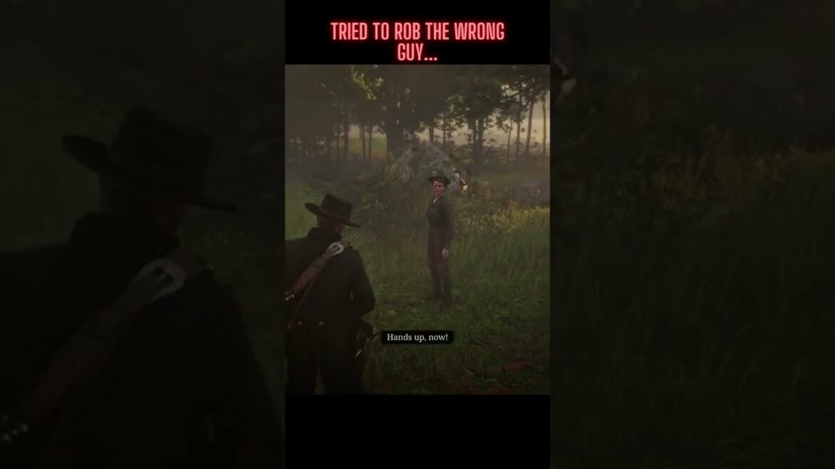 Robbers Try To Steal From Arthur! (Red Dead Redemption 2)