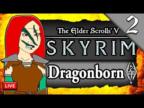 EXPLORING SKYRIM! Elder Scrolls V: Skyrim Livestream #2