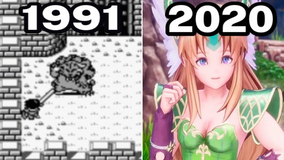 聖剣伝説のグラフィカルな進化(1991-2020)