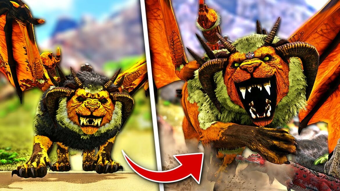 I FINALLY EVOLVED my Manticore Into a FIRE-BLASTING BEAST in Hardcore ARK Survival Evolved #33