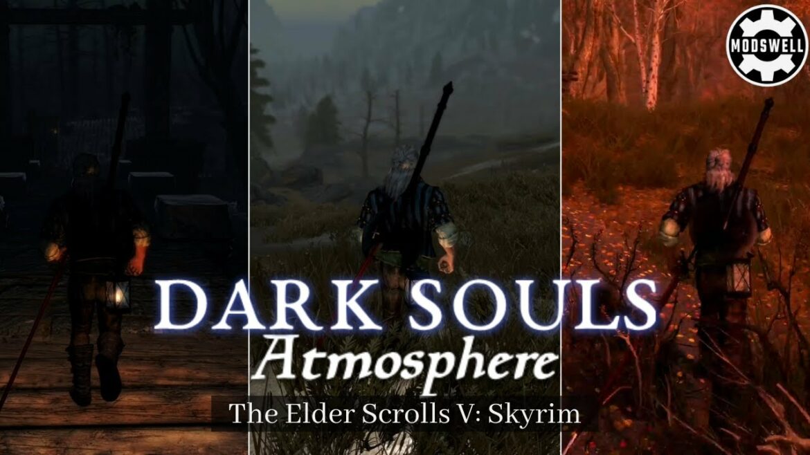Making a Dark Souls Atmosphere in Skyrim!