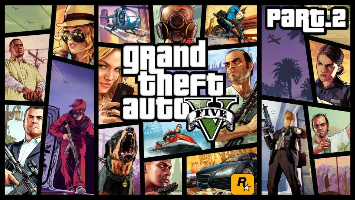 PS5版 グランド・セフト・オートV グラセフ5  GTA5【好き勝手しながらストーリー 達成率100%を目指す‼】【実況】Part.2