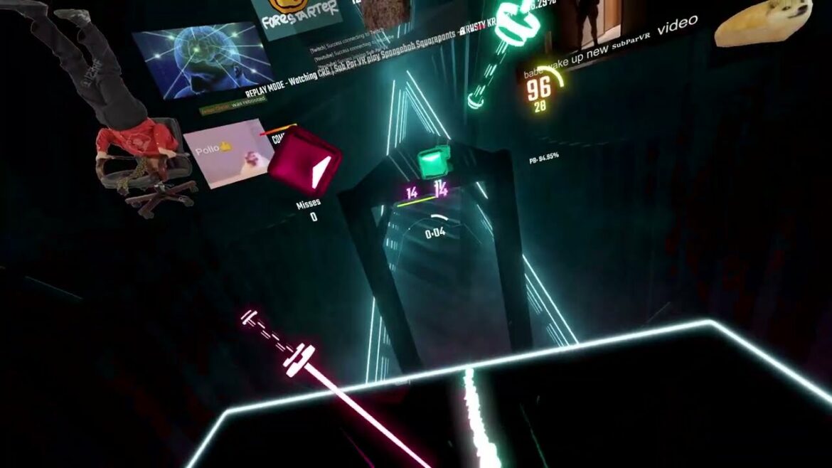 THE CRUSTY CRAB PIZZA – Beat Saber