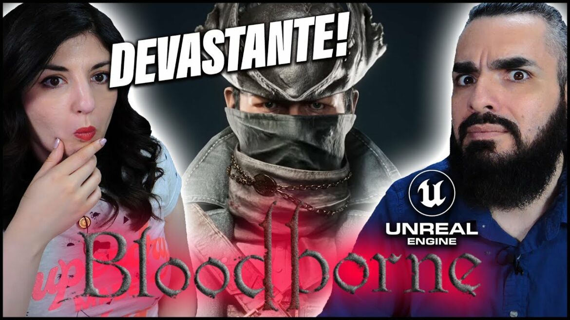 BLOODBORNE 2 SU PS5 CON UNREAL ENGINE 5, ECCOLO! bellissimo e altro