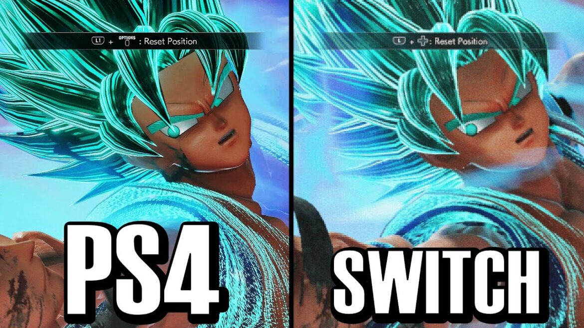 JUMP FORCE Switch VS PS4 Gameplay (Graphics, Frame Rate, Loading Times)