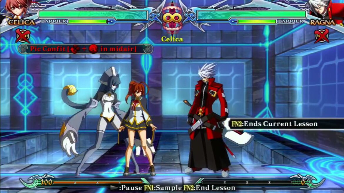 BlazBlue ChronoPhantasma Extend Tutorial Celica