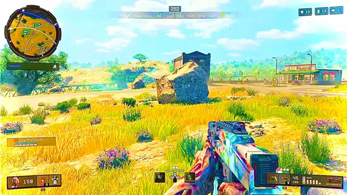 BIG BANG WITH THE SWITCHBLADE (PS5) | Call of Duty: Black Ops 4 | Blackout 2022