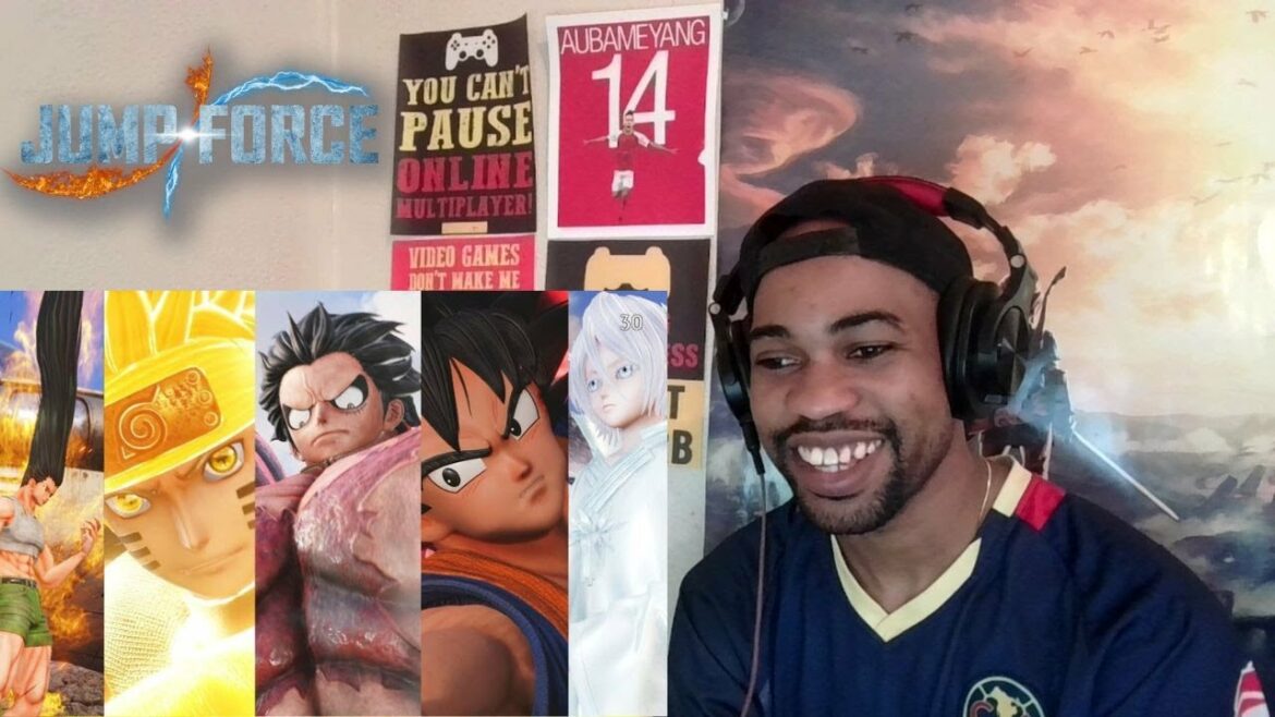 Jump Force – All Characters Ultimate Attacks & Transformations REACTION