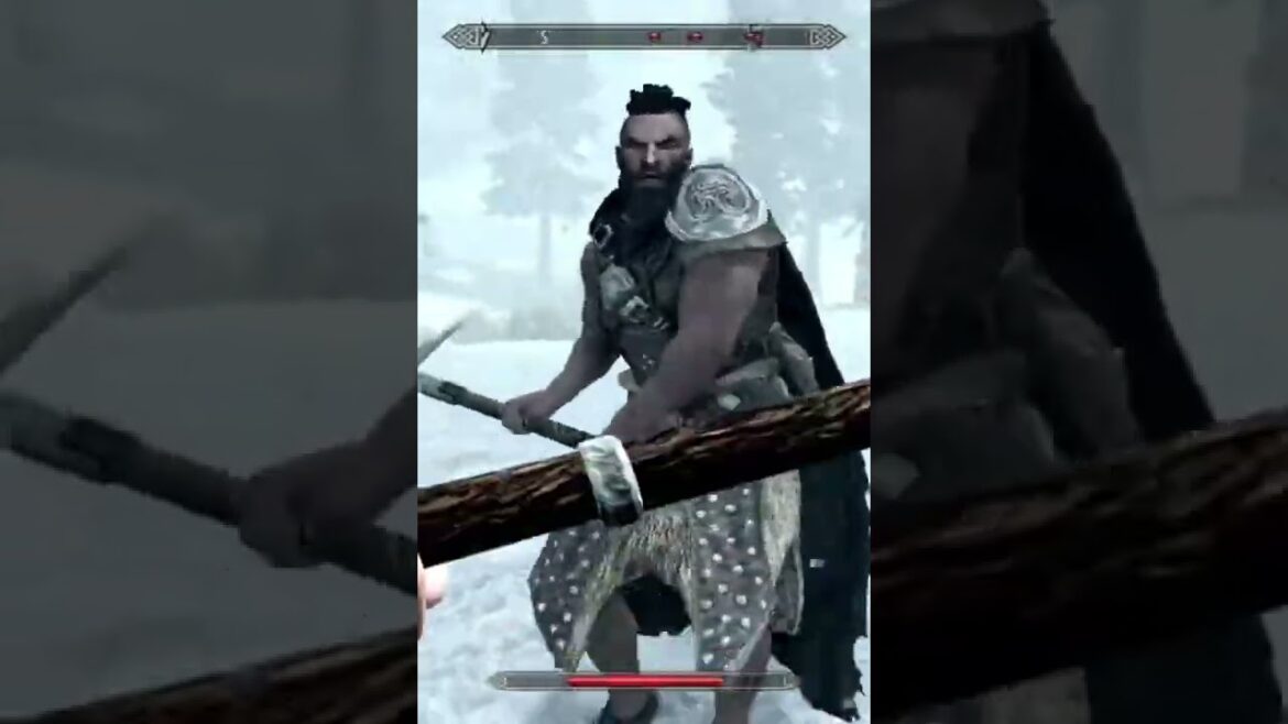 GIANT SURPRISE! Skyrim #Shorts