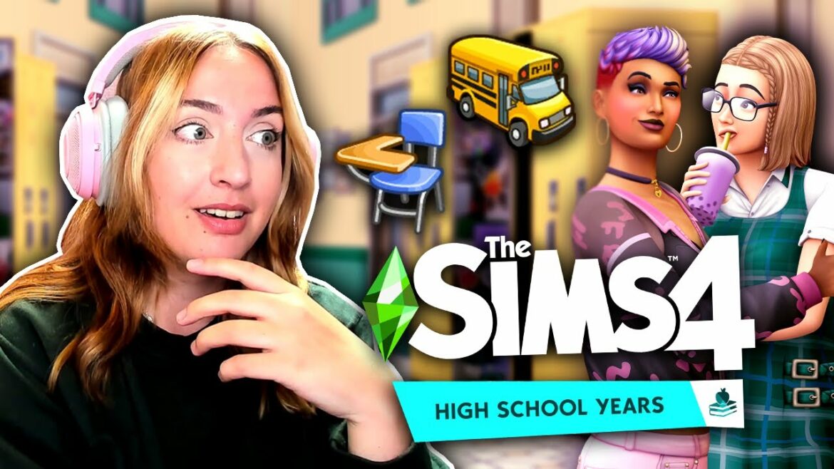AHHH THE SIMS 4: HIGH SCHOOL YEARS REACTION