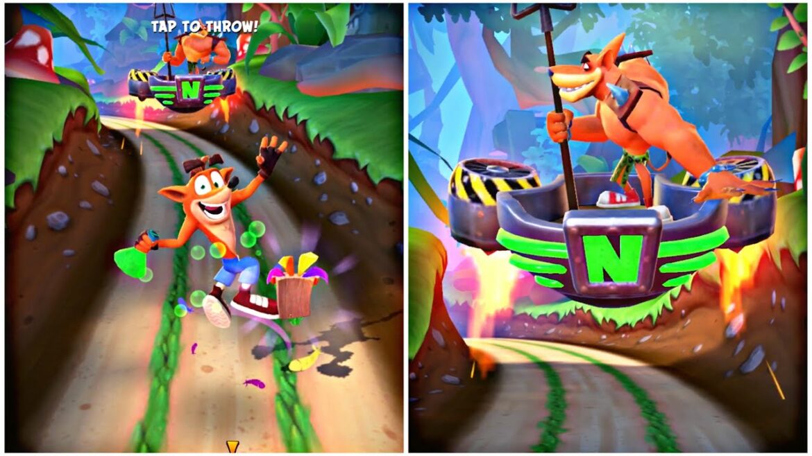 クラッシュバンディクーAndroidゲームに参加| 3Dモバイルゲームプレイ|すべての最大レベル