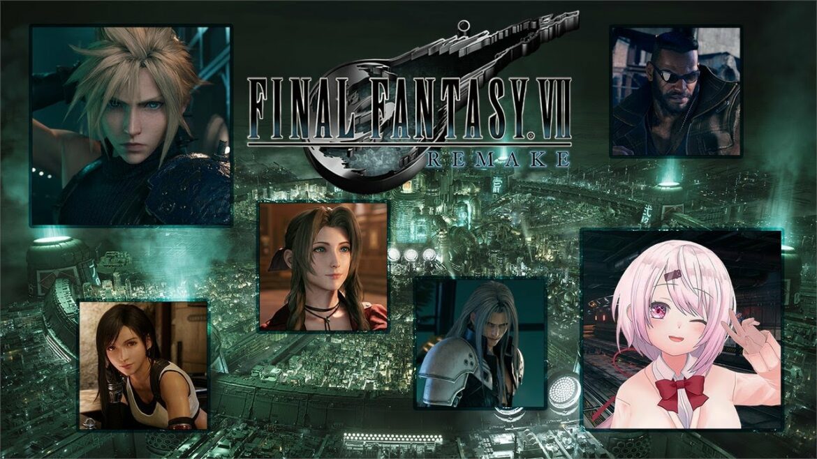 【FINAL FANTASY VII REMAKE】#3 途中下車はなしだぜ! ※ネタバレ注意【椎名唯華/にじさんじ】