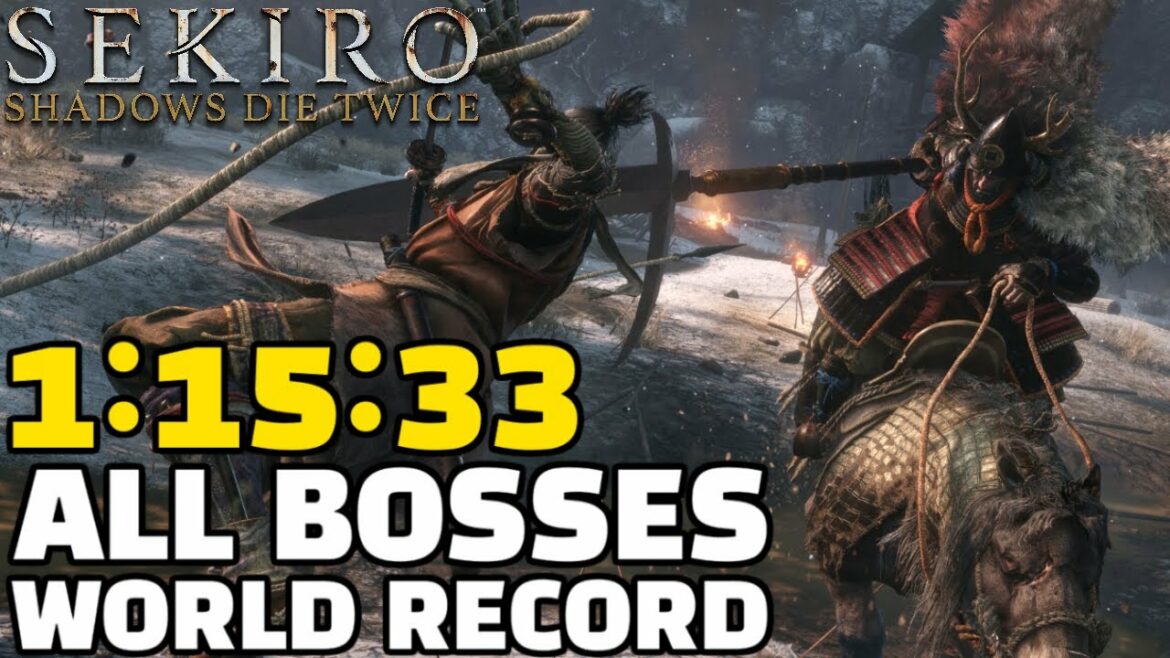 Sekiro All Bosses Speedrun in 1:15:33 (Former World Record)